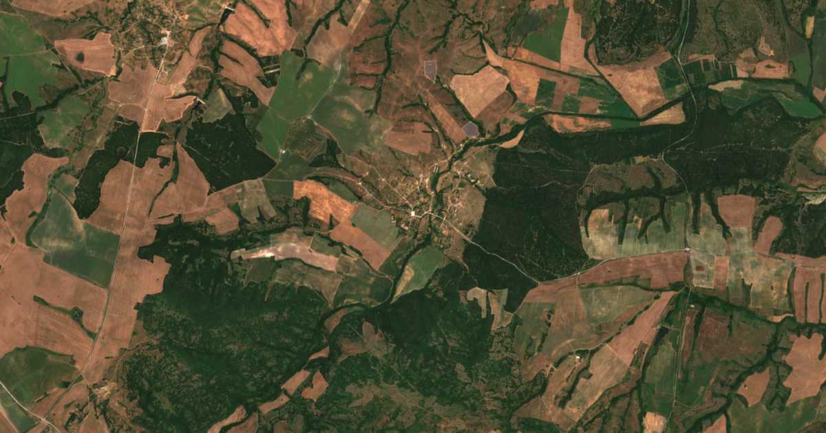 Carte satellite de Dobroselets