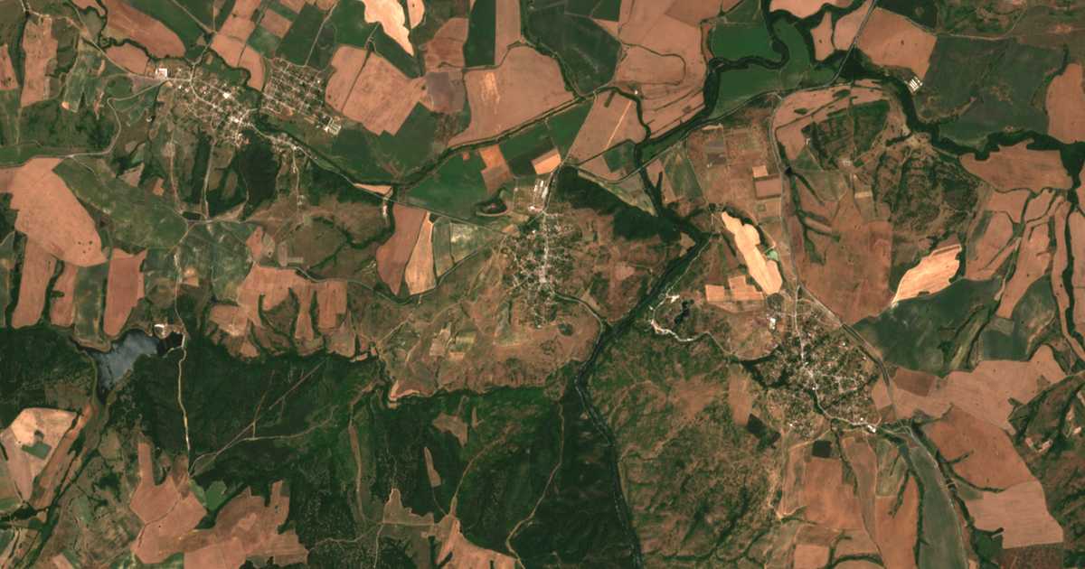 Carte satellite de Knyazhevo