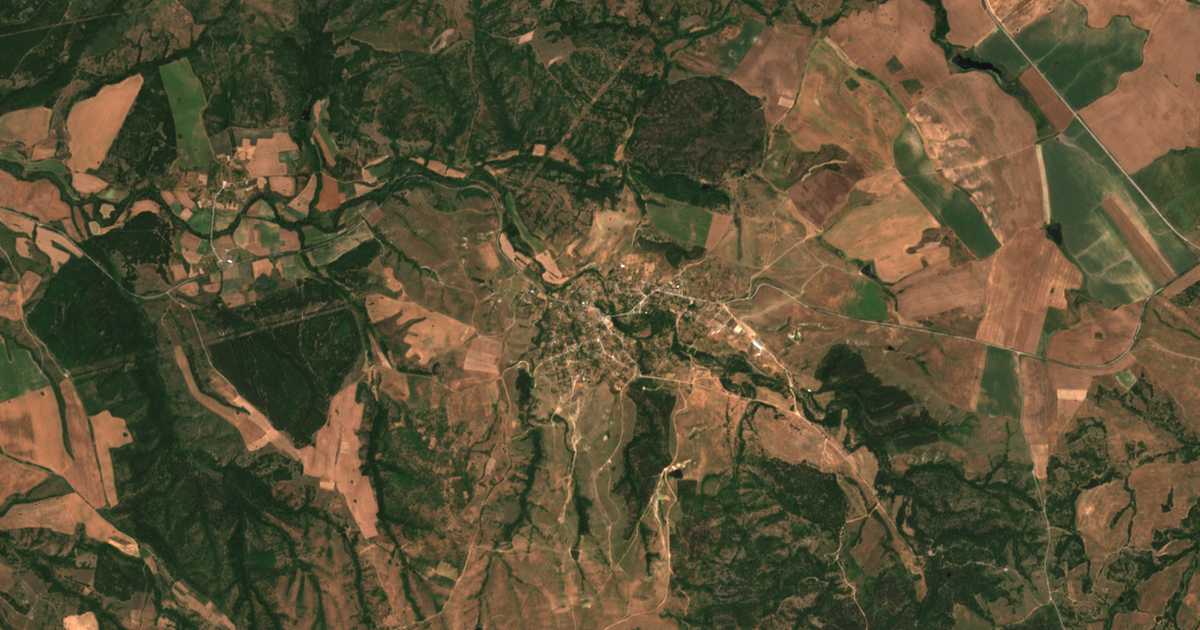 Carte satellite de Orlov dol