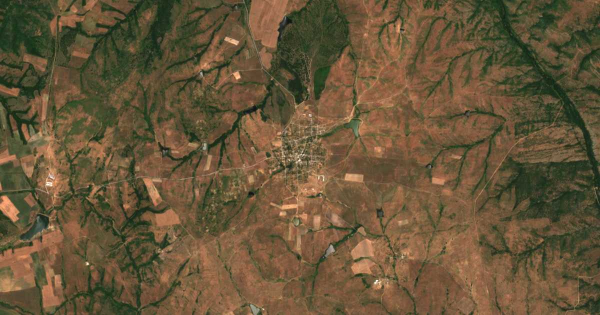 Carte satellite de Radovets
