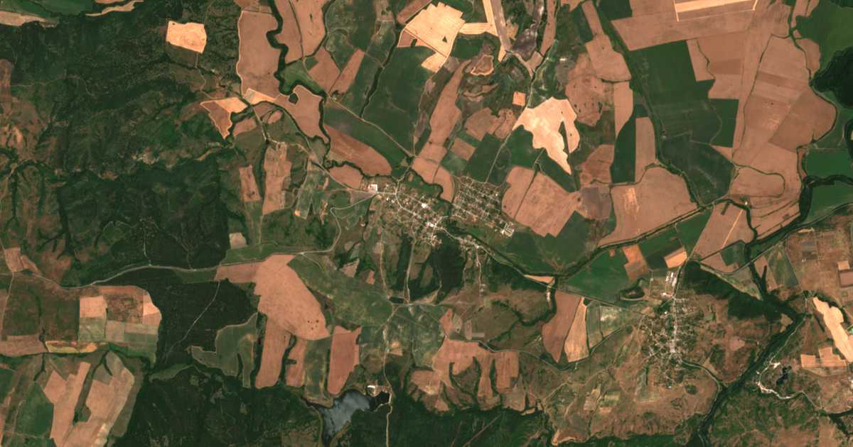 Carte satellite de Sinapovo