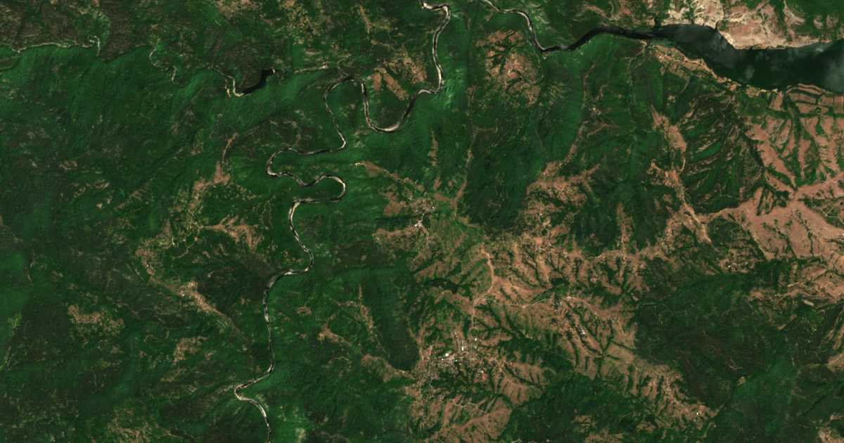 Carte satellite de Bashevo