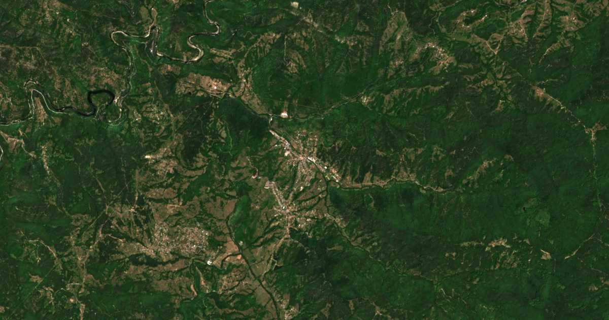 Carte satellite de Byal izvor
