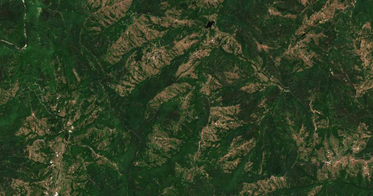 Carte satellite de Chervena skala