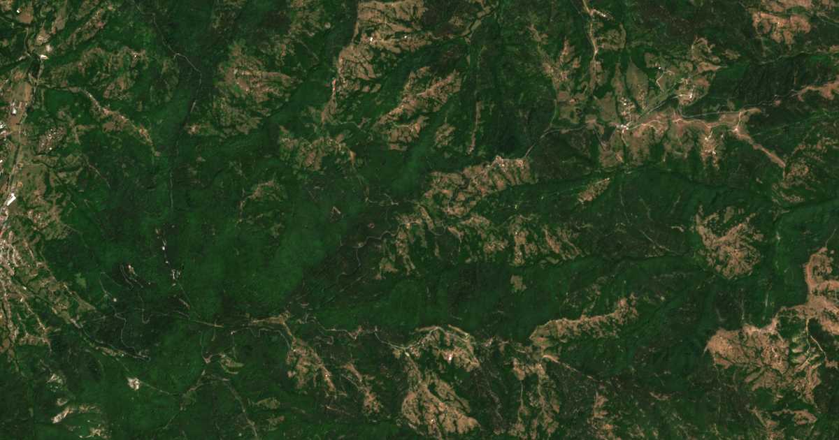 Carte satellite de Chubrika