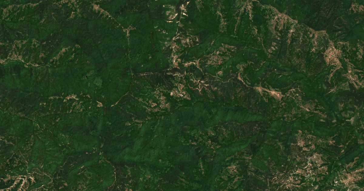 Carte satellite de Gurbishte