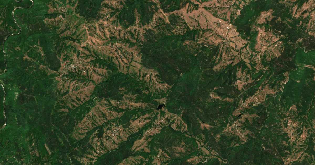 Carte satellite de Levtsi