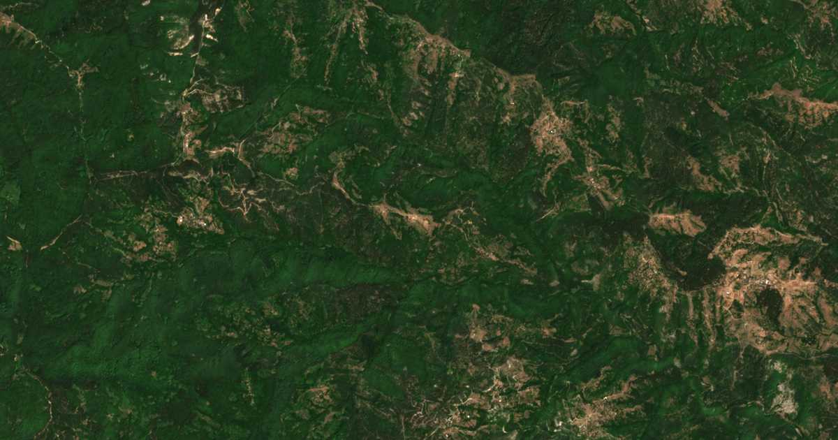 Carte satellite de Mak