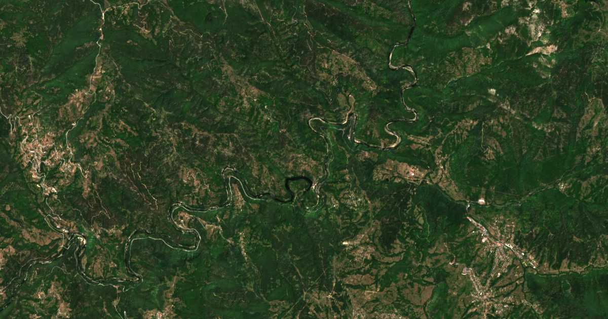 Carte satellite de Paspal