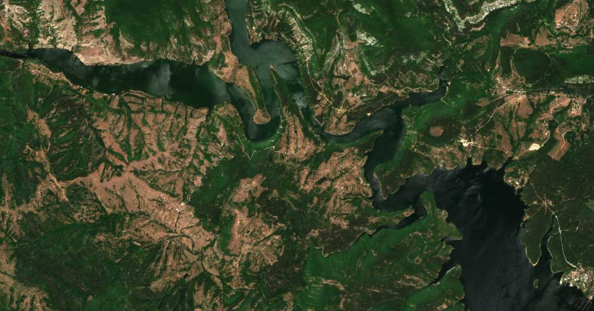 Carte satellite de Ribartsi