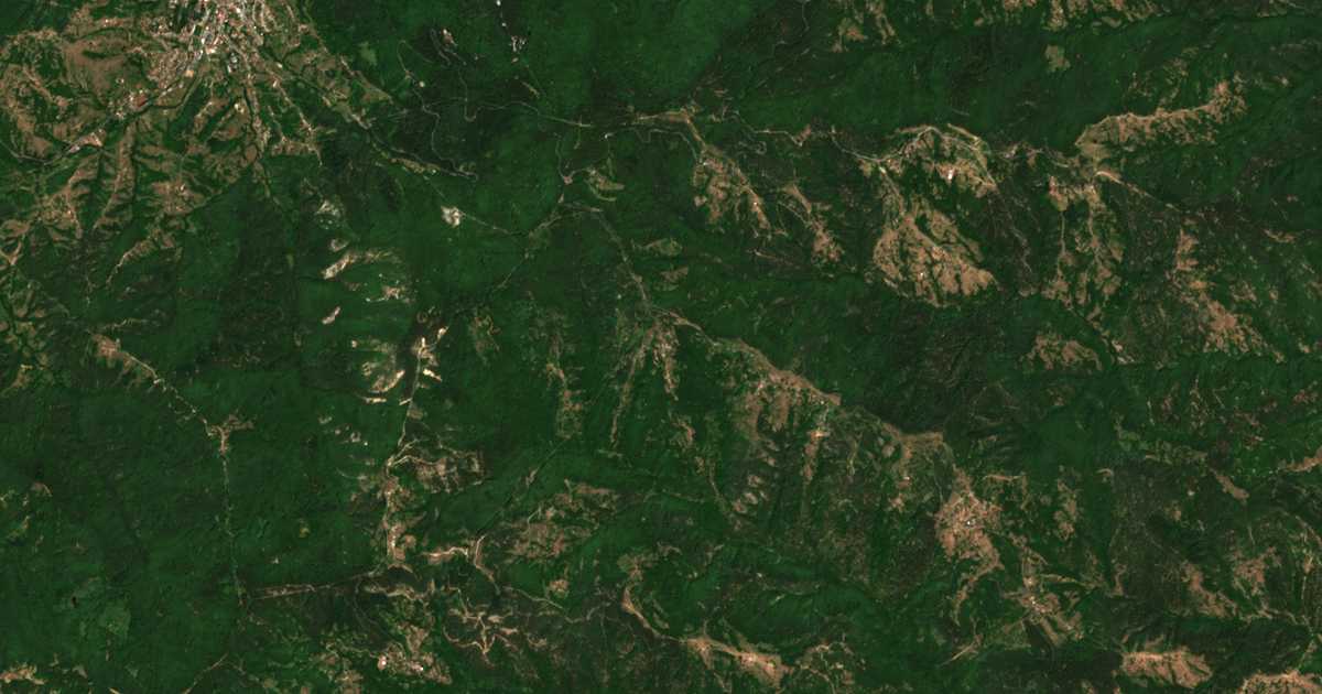 Carte satellite de Sinchets