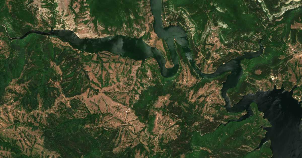 Carte satellite de Star chitak