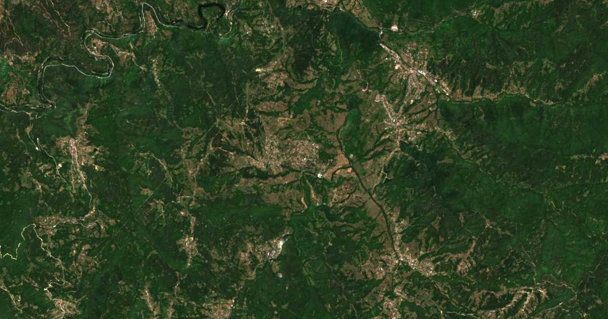 Carte satellite de Zhaltusha