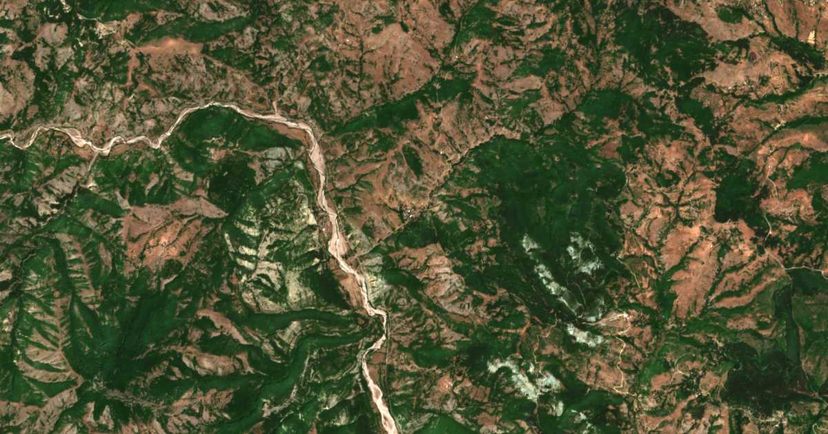 Carte satellite de Bakalite