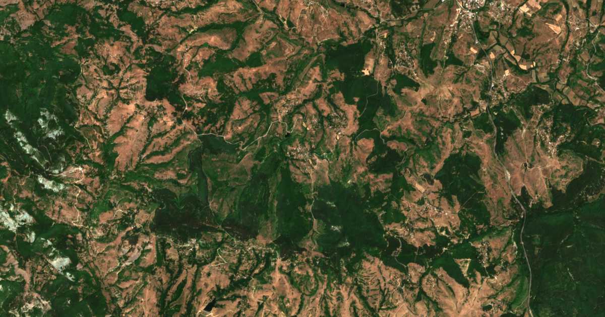 Carte satellite de Beli Vir