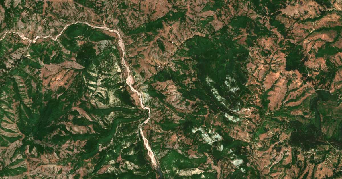 Carte satellite de Borovsko