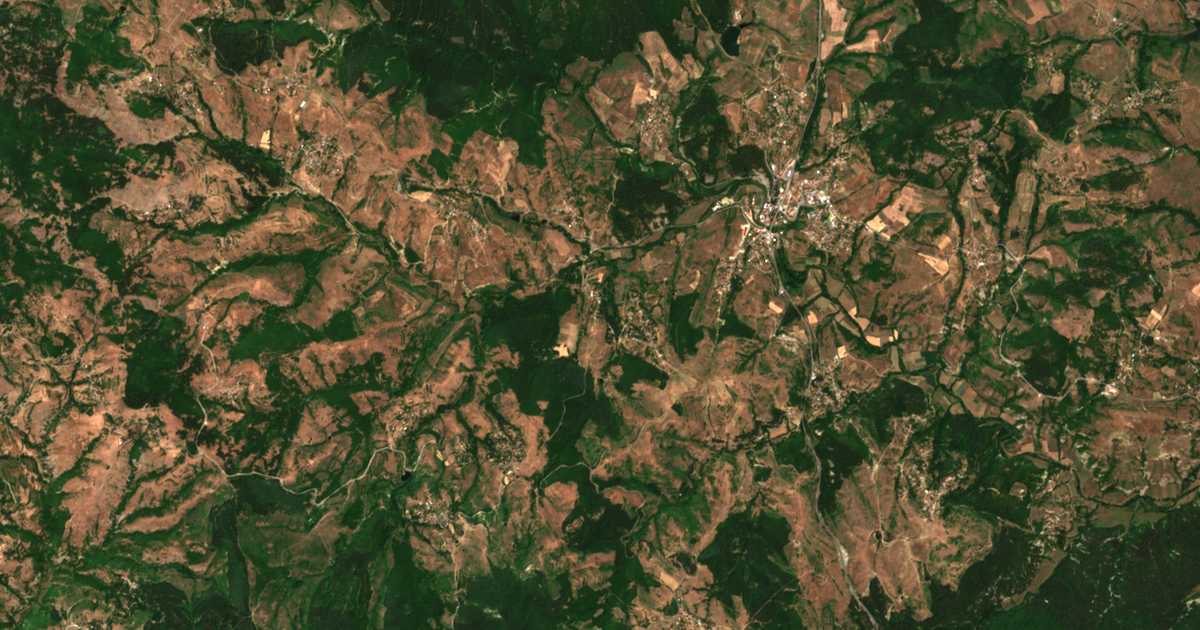 Carte satellite de Bozhurtsi