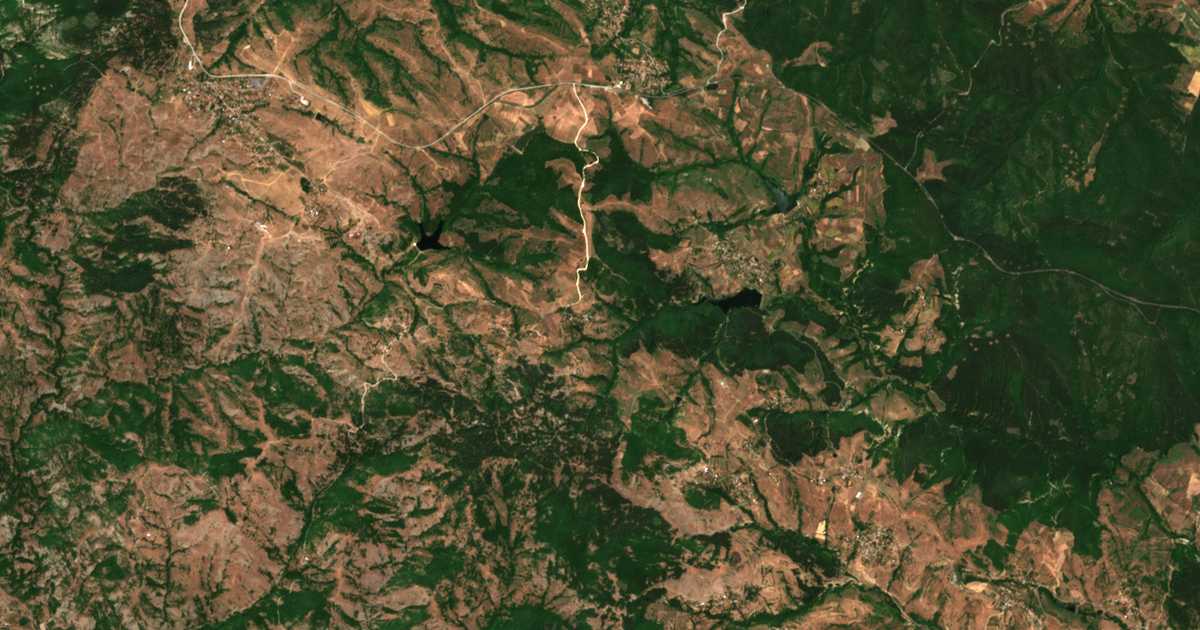 Carte satellite de Cherna Niva