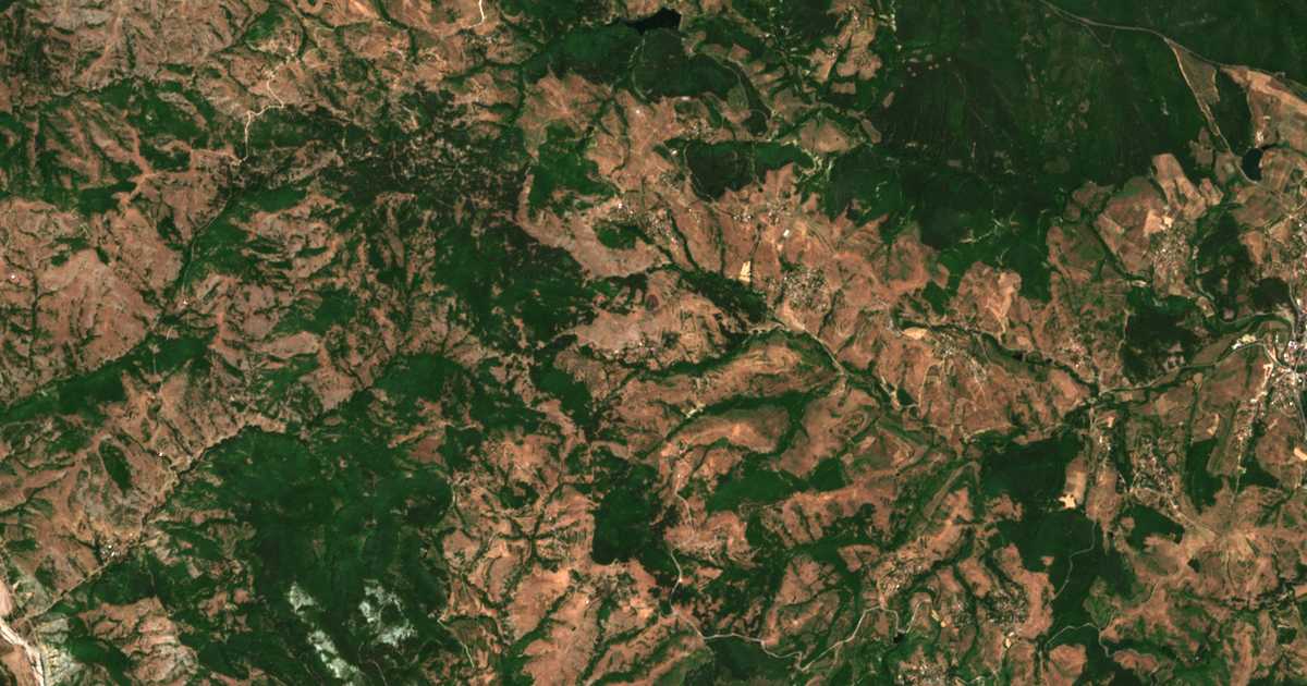 Carte satellite de Kanyak