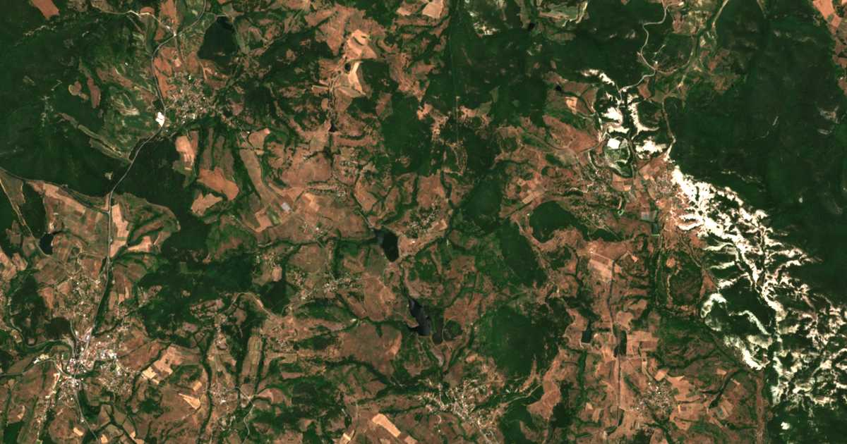 Carte satellite de Minzuhar