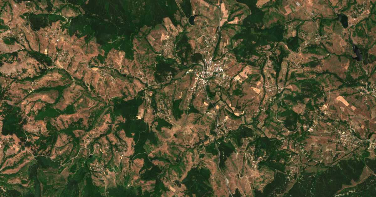 Carte satellite de Novi Pazar