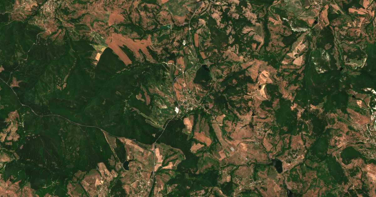 Carte satellite de Pčelarovo