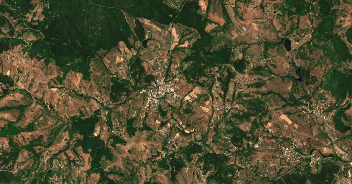 Carte satellite de Pryaporets