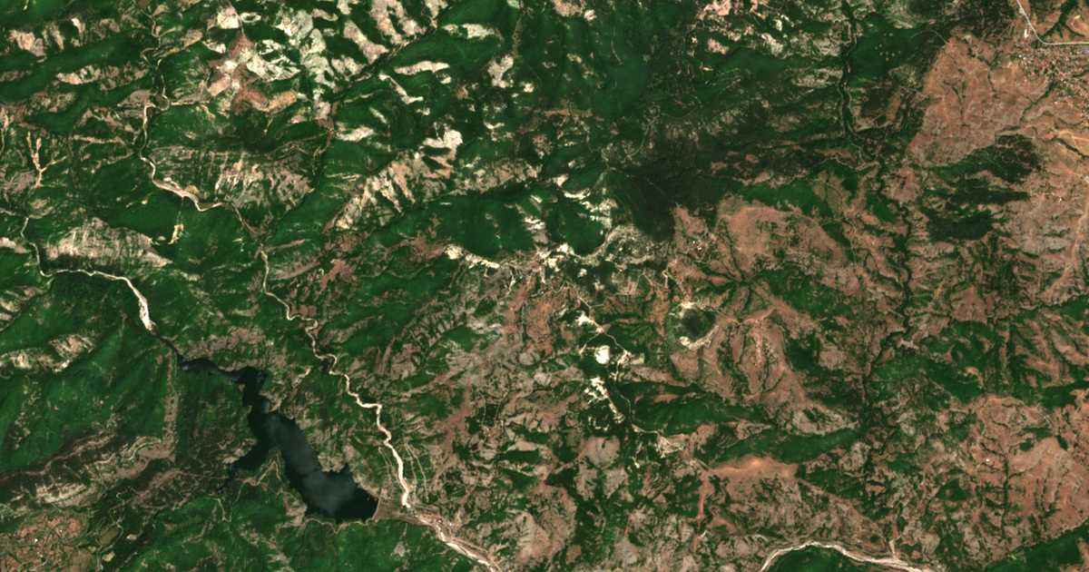 Carte satellite de Sokolite