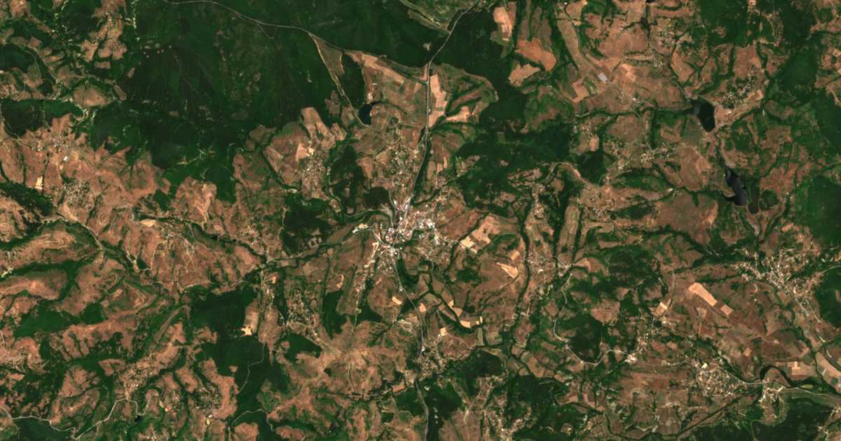 Carte satellite de Srednevo