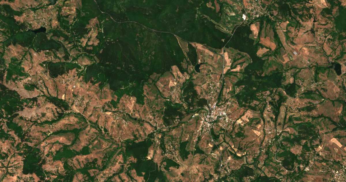 Carte satellite de Yabalcheni