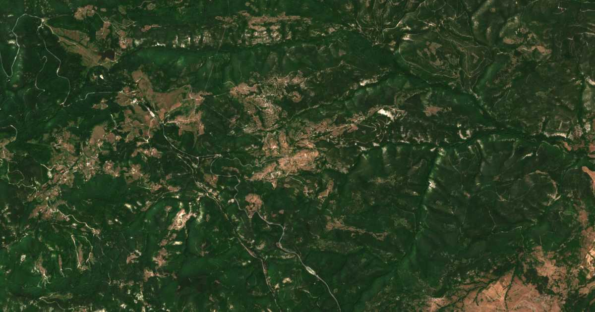 Carte satellite de Yonchovo