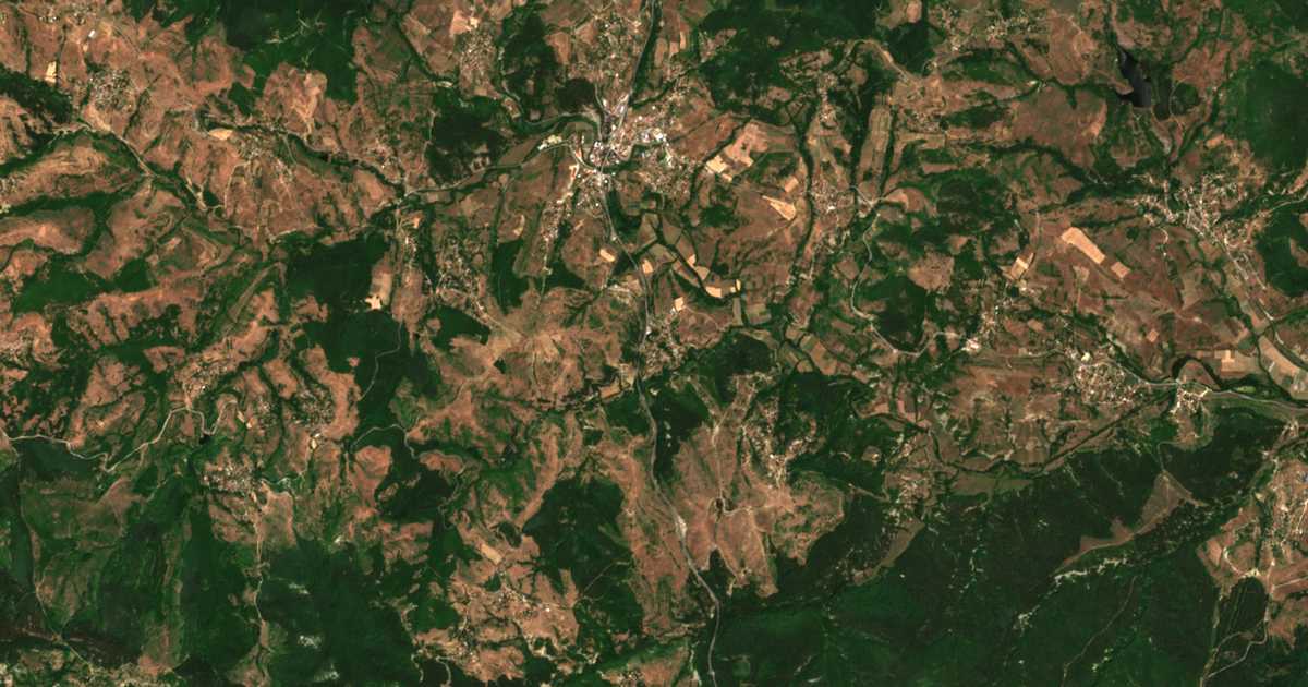 Carte satellite de Železnik