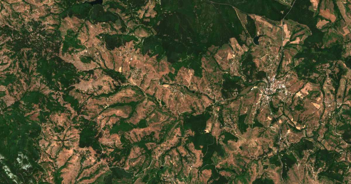 Carte satellite de Zhitnitsa