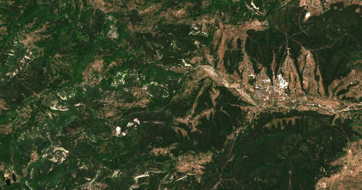 Carte satellite de Albantsi