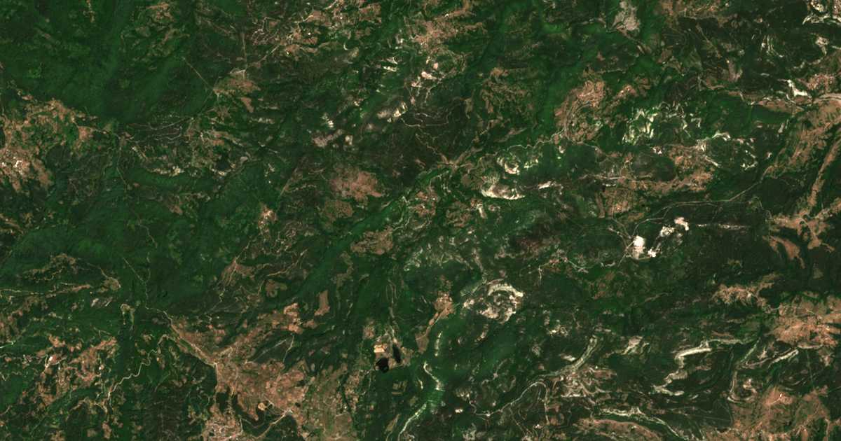 Carte satellite de Brejana