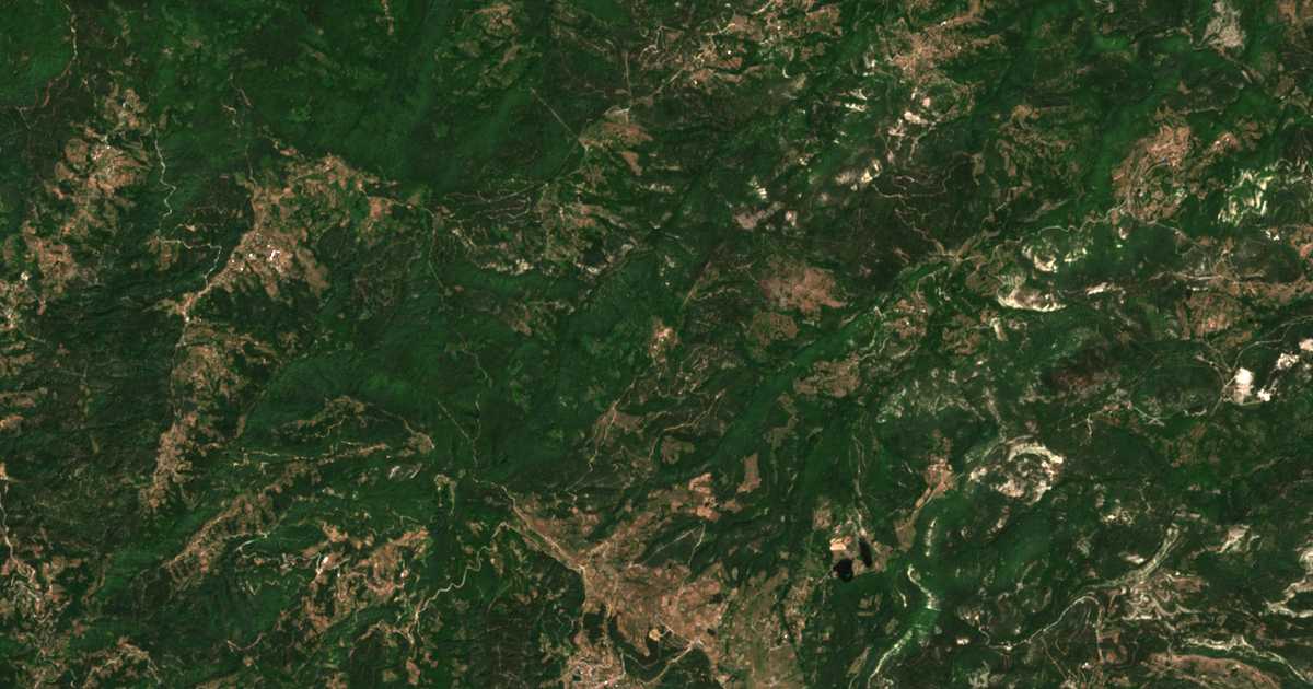 Carte satellite de Chereshka
