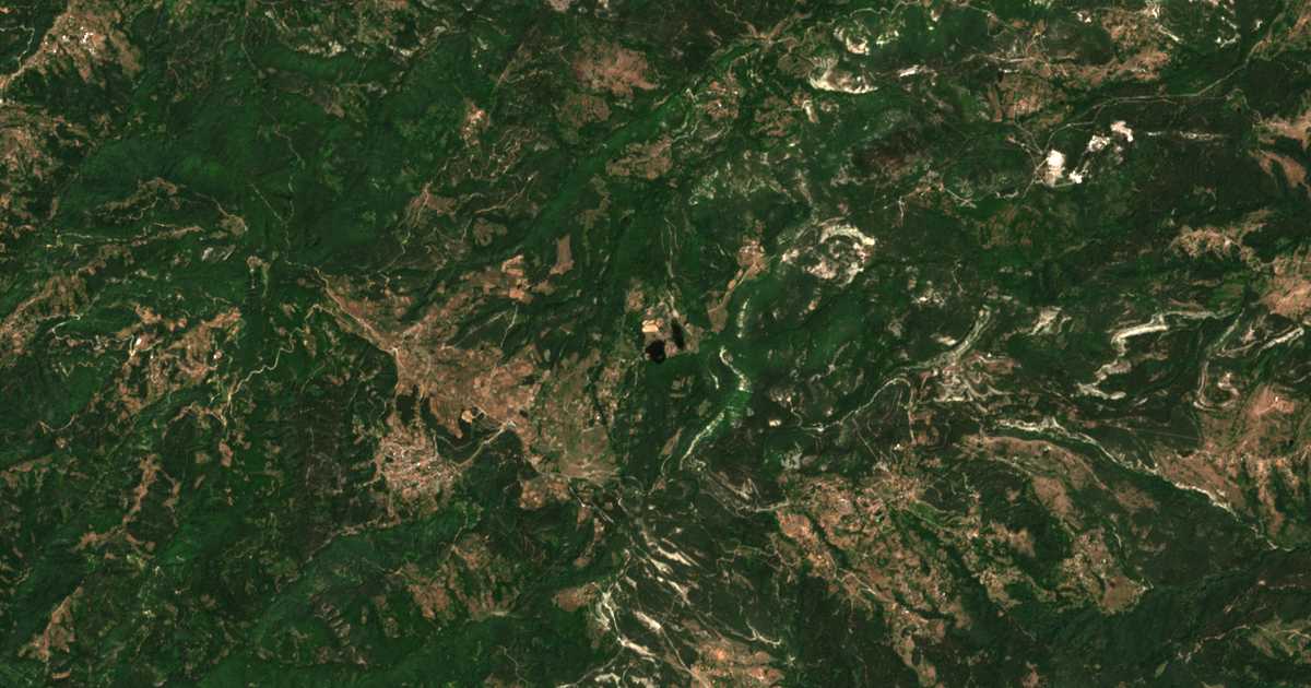Carte satellite de Lebed