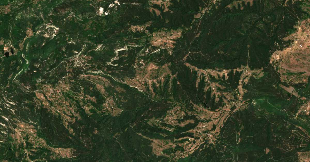 Carte satellite de Mrežičko