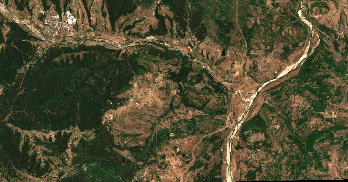 Carte satellite de Polyanets