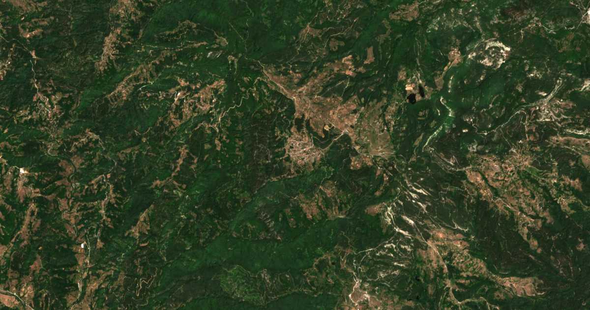 Carte satellite de Pripek