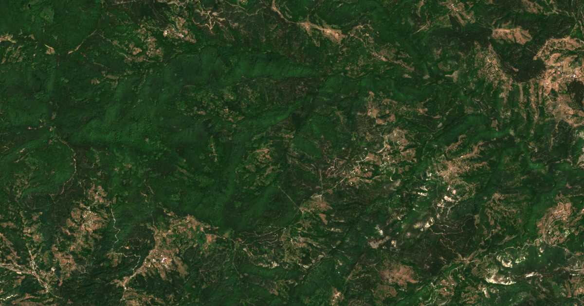 Carte satellite de Rozhdensko