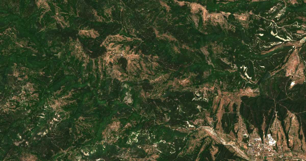 Carte satellite de Sipets