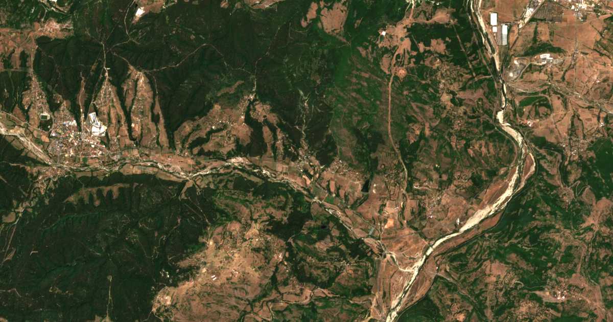 Carte satellite de Slunchogled