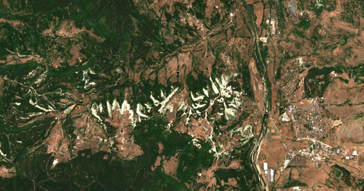 Carte satellite de Sofiytsi