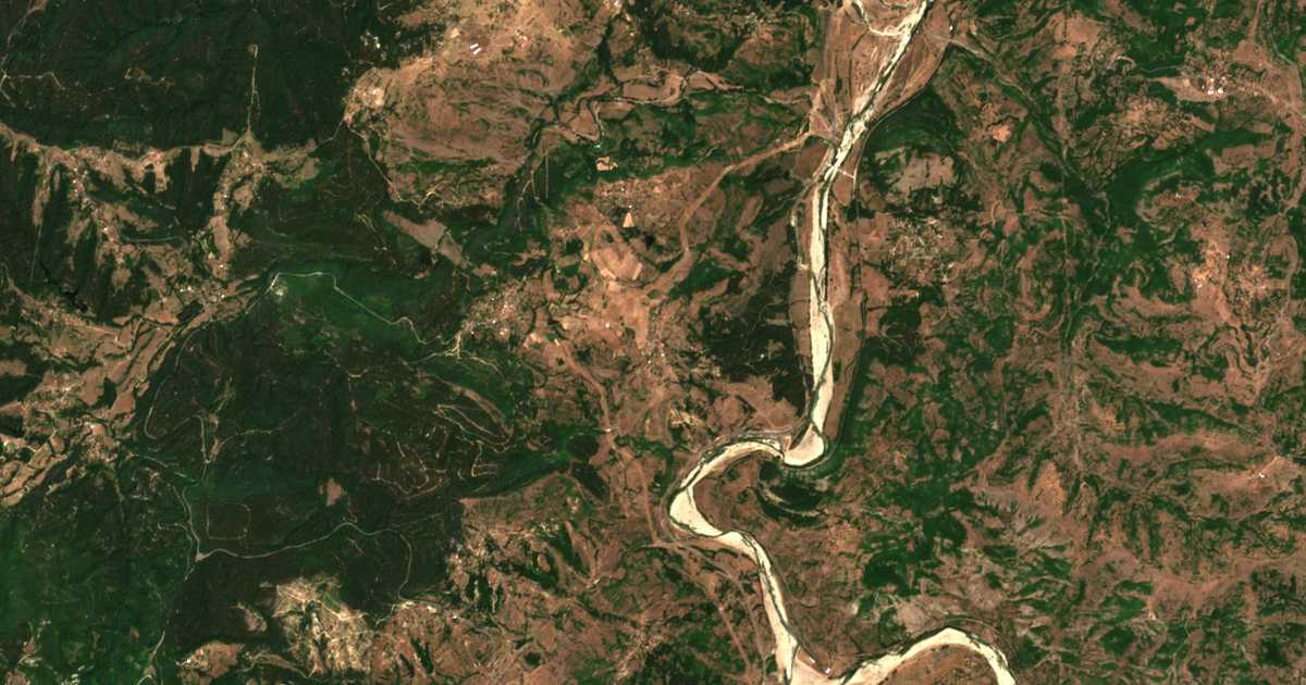 Carte satellite de Velikdenche
