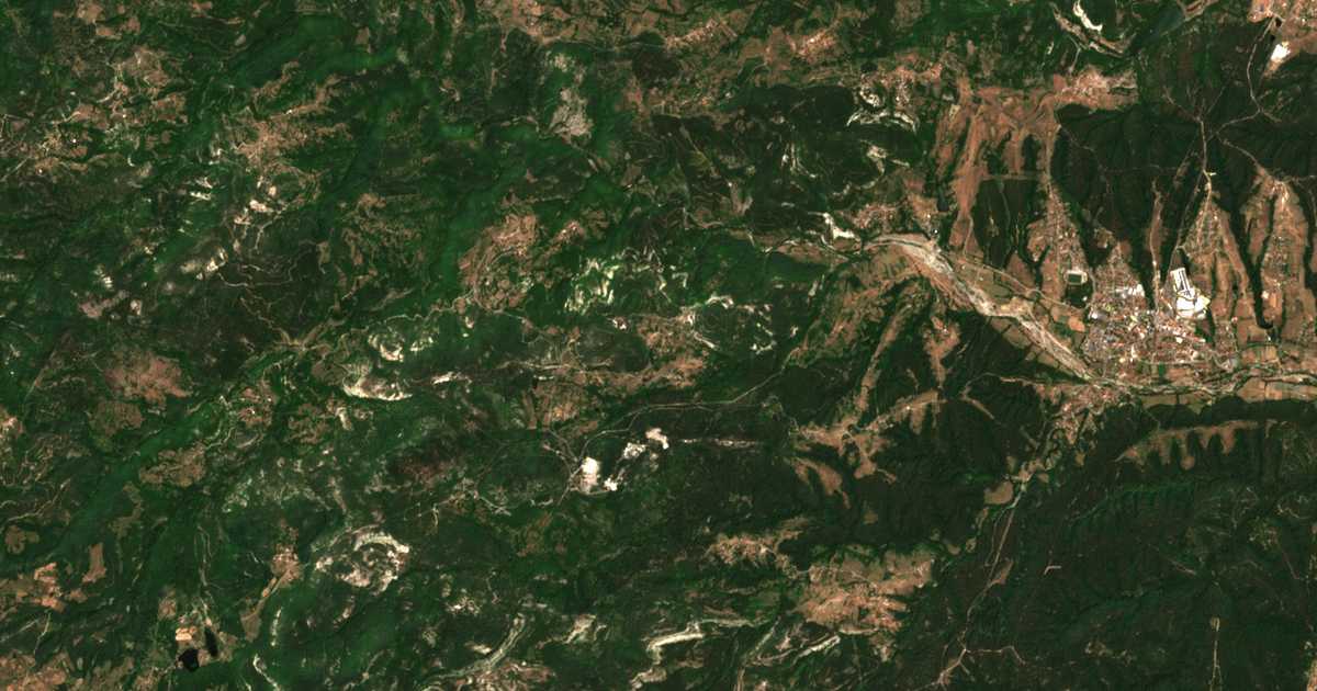 Carte satellite de Vodenicharsko