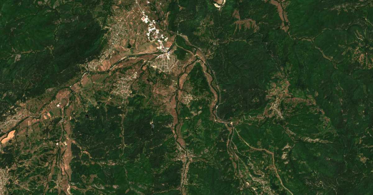 Carte satellite de Apriltsi