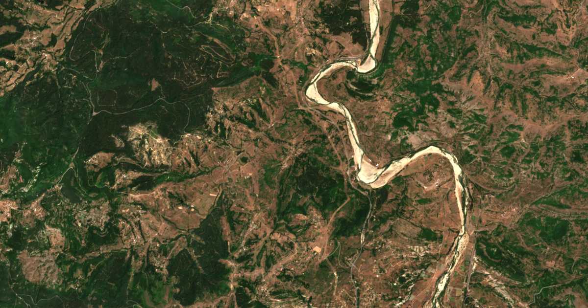 Carte satellite de Bregovo