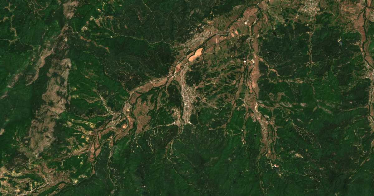 Carte satellite de Chakalarovo