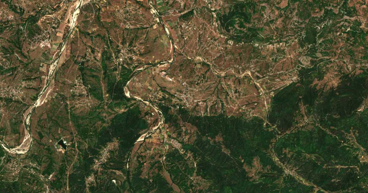 Carte satellite de Chorbadzhiysko